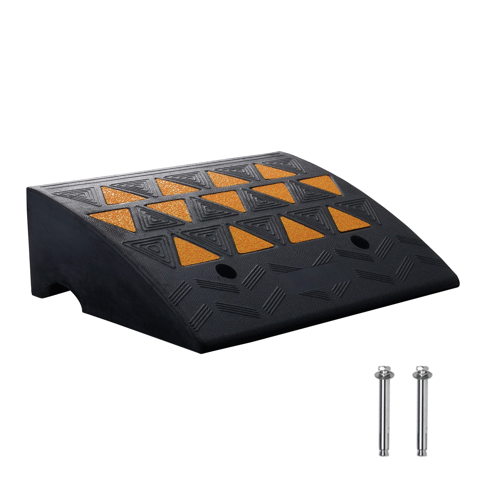 Heavy Duty Rubber Curb Ramp For Driveway And Sidewalk Access_voghion.com